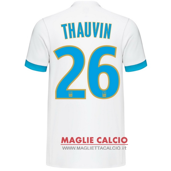 nuova maglietta marseille 2017-2018 thauvin 26 prima